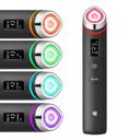Medicube Booster Pro, Black, 1 Count - 6-in-1 Real Glass Glow Beauty Massager 10