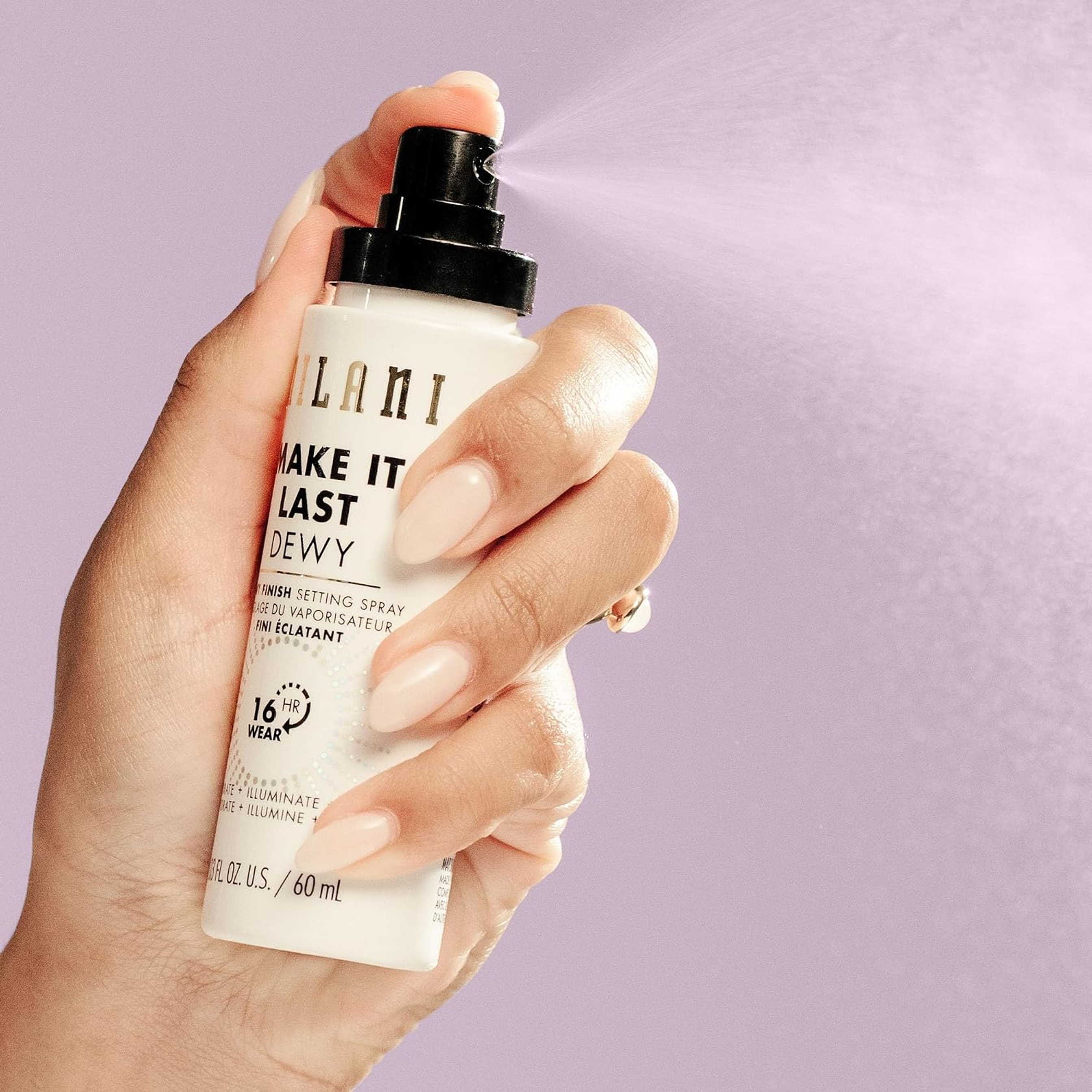 Milani Make It Last Dewy Setting Spray 2.03 fl.oz - Moisturizing & Long-Wearing with a Dewy Finish 5