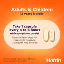 Motrin IB Liquid Gels 80 Count - Ibuprofen Liquid Gel Caps to Reduce Fevers & Relieve Pain from Muscle Aches & Headaches 6