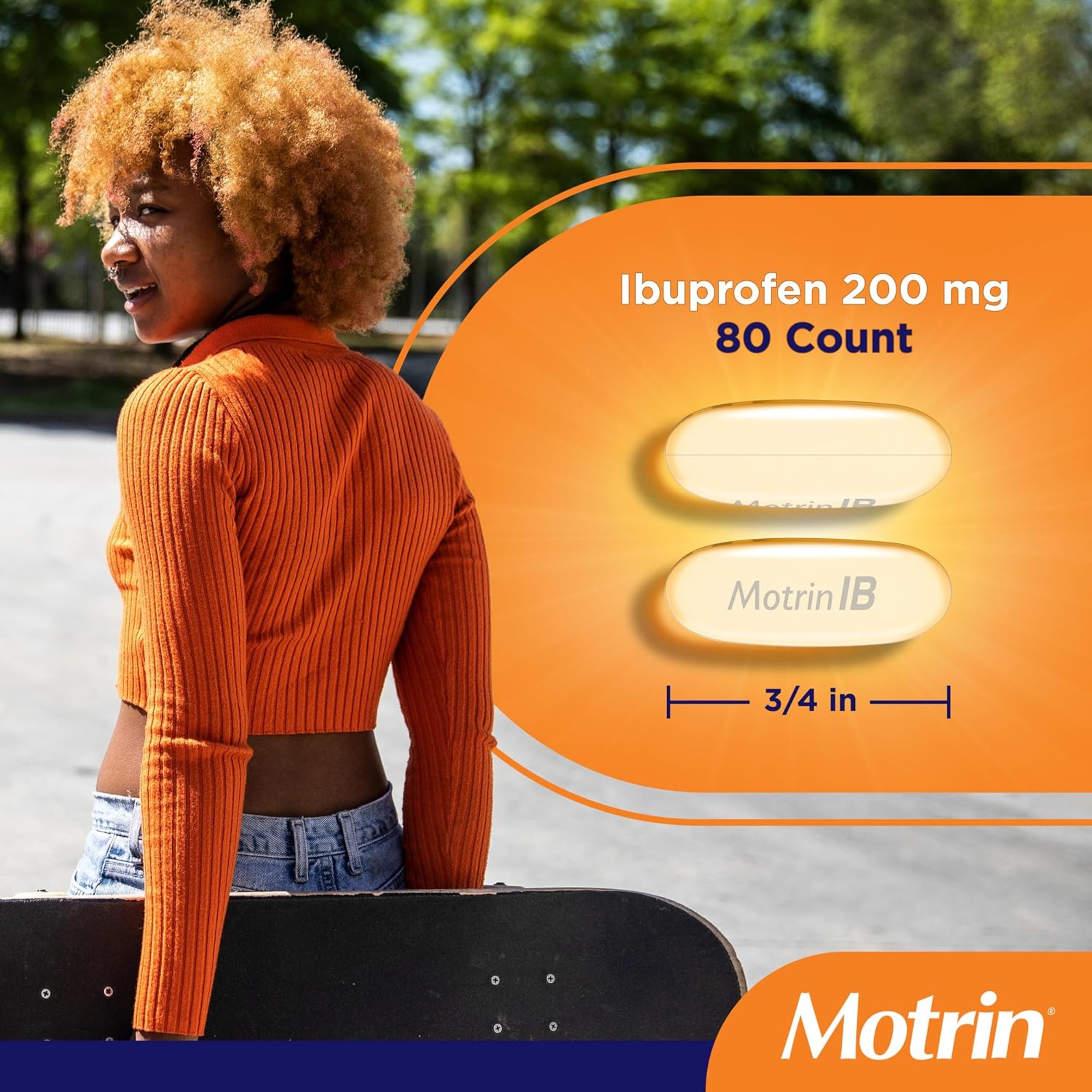 Motrin IB Liquid Gels 80 Count - Ibuprofen Liquid Gel Caps to Reduce Fevers & Relieve Pain from Muscle Aches & Headaches 5