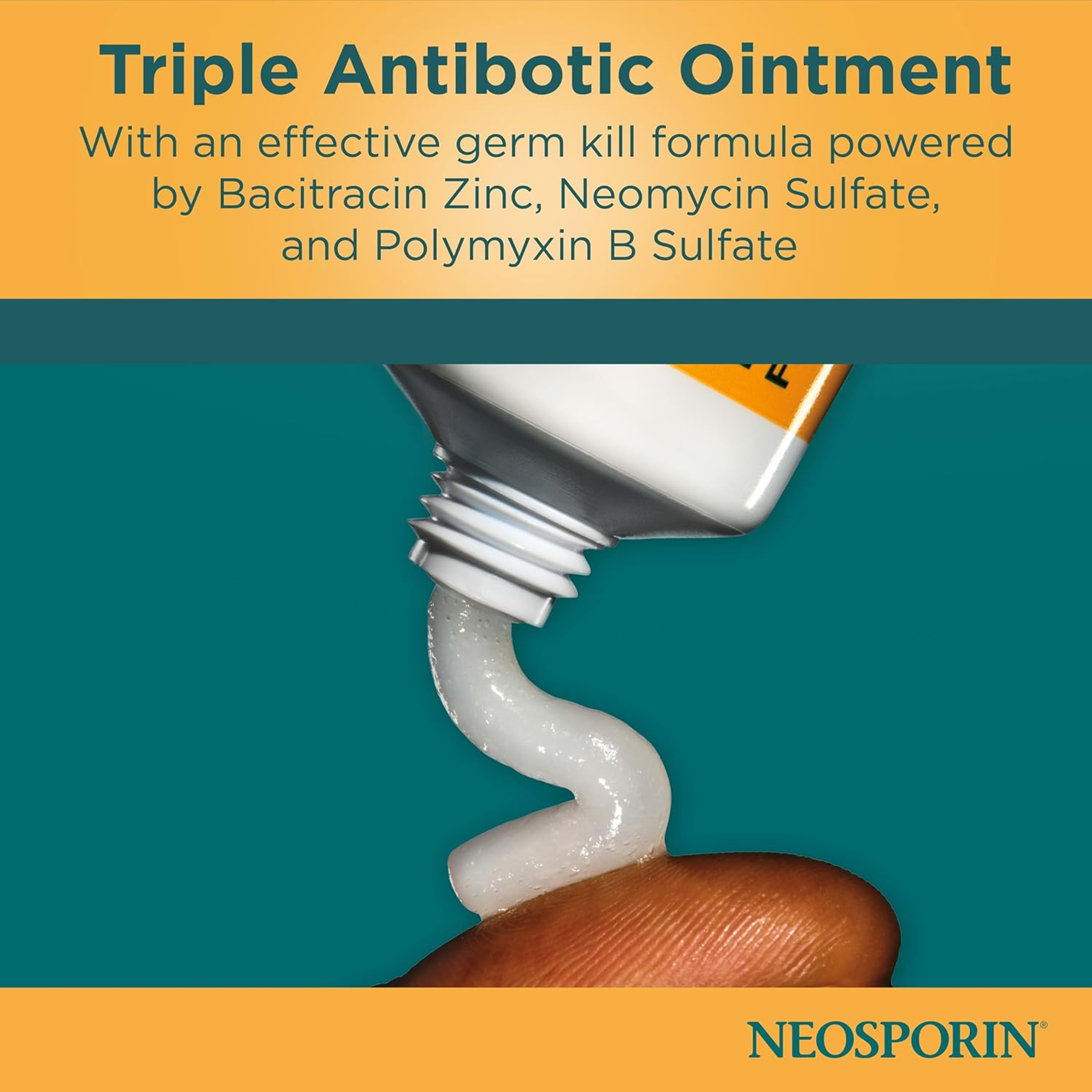 Neosporin Original Triple Antibiotic Ointment 1 oz - 24H Infection Protection, Helps Minimize Appearance of Scars 3