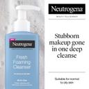 Neutrogena Fresh Foaming Cleanser 8.5 fl.oz - All-In-One Face Wash Deeply Cleanses & Removes Waterproof Makeup 3
