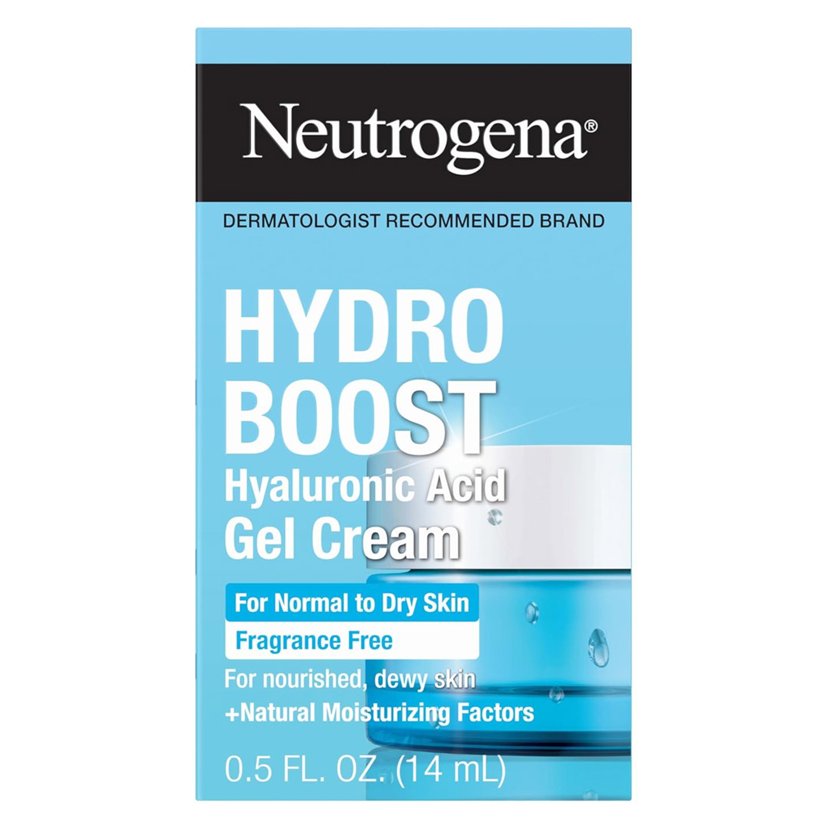 Neutrogena Hydro Boost Hyaluronic Acid Gel Cream Fragrance-Free 0.5 fl.oz - Lightweight Gel Moisturizer for Normal to Dry Skin 9
