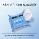 Neutrogena Makeup Remover Ultra-Soft Micellar Cleansing Wipes 7 Count - Gently Remove Dirt, Oil & Makeup 4