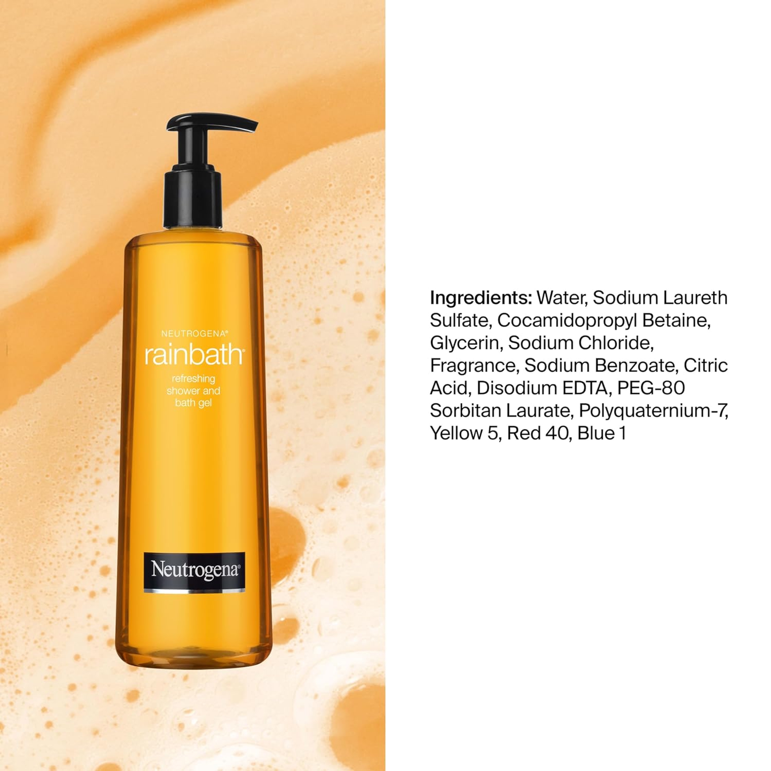 Neutrogena Rainbath Refreshing Shower and Bath Gel 32 fl.oz - Moisturizing Body Wash Cleans, Softens & Conditions Skin 8
