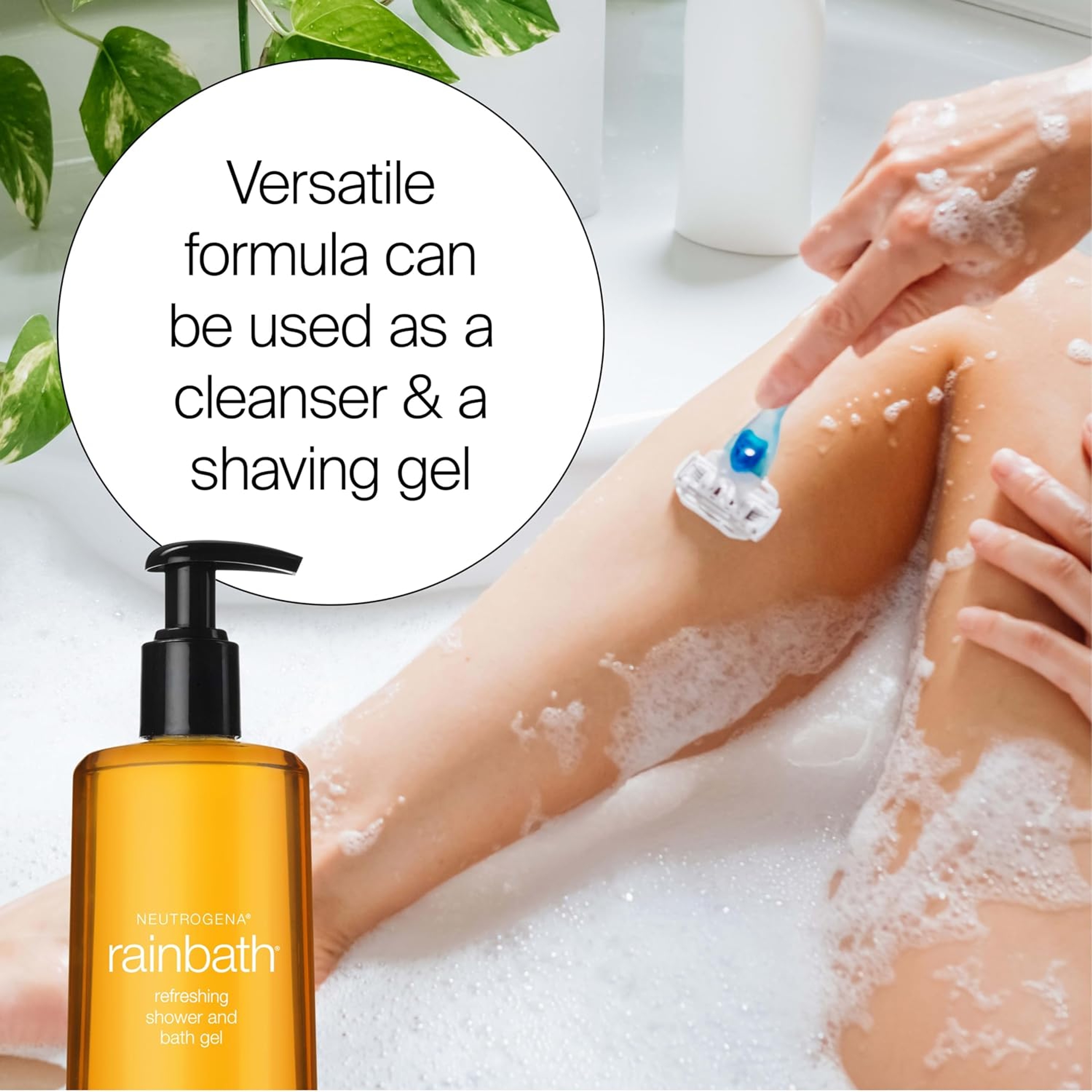 Neutrogena Rainbath Refreshing Shower and Bath Gel 32 fl.oz - Moisturizing Body Wash Cleans, Softens & Conditions Skin 6