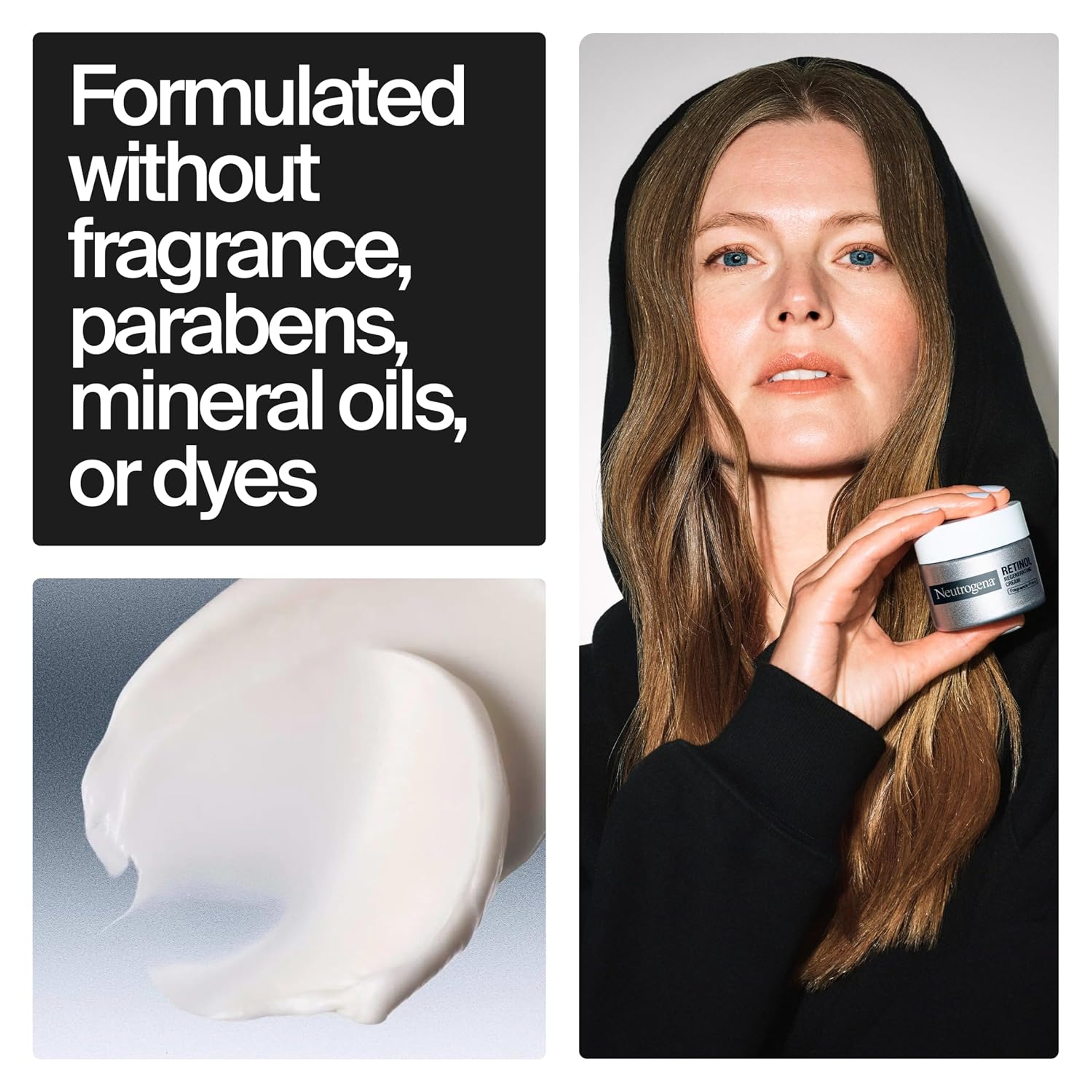 Neutrogena Rapid Wrinkle Repair Retinol Regenerating Cream Fragrance-Free 1.7 oz - Daily Anti-Aging Face Cream 5