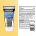 Neutrogena Sport Face Oil-Free Sunscreen SPF70+ 2.5 fl.oz - Broad Spectrum UVA/UVB Protection, Sweat-Resistant 8