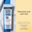 Neutrogena Ultra Sheer Dry-Touch Sunscreen SPF70 3 fl.oz - Broad Spectrum UVA/UVB Protection, Lightweight 2