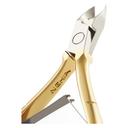 NGHIA Hard Steel Nail Nipper M-501 1 Count - Precision Acrylic Nipper with Hard Steel Jaw, Elegant Gold Plated Finish 4