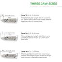 NGHIA Stainless Steel Cuticle Nipper, D-01 JAW 14, 1 Count - Premium Quality for Nail Care, Durable & Sharp, Grey Plated 3