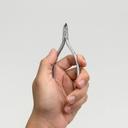 NGHIA Stainless Steel Cuticle Nipper, D-01 JAW 14, 1 Count - Premium Quality for Nail Care, Durable & Sharp, Grey Plated 5