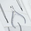NGHIA Stainless Steel Cuticle Nipper, D-03 JAW 14, 1 Count - Premium Quality for Nail Care, Durable & Sharp, Grey Plated 6