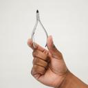 NGHIA Stainless Steel Cuticle Nipper, D-04 JAW 14, 1 Count - Premium Quality for Nail Care, Durable & Sharp, Grey Plated 6