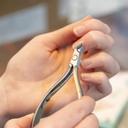 NGHIA Stainless Steel Cuticle Nipper, D-04 JAW 14, 1 Count - Premium Quality for Nail Care, Durable & Sharp, Grey Plated 5