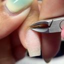 NGHIA Stainless Steel Cuticle Nipper, D-07 JAW 14, 1 Count - Premium Quality for Nail Care, Durable & Sharp, Grey Plated 7