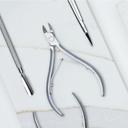 NGHIA Stainless Steel Cuticle Nipper, D-07 JAW 14, 1 Count - Premium Quality for Nail Care, Durable & Sharp, Grey Plated 6