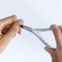 NGHIA Stainless Steel Cuticle Nipper, D-07 JAW 14, 1 Count - Premium Quality for Nail Care, Durable & Sharp, Grey Plated 5