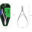 NGHIA Stainless Steel Cuticle Nipper, D-07 JAW 14, 1 Count - Premium Quality for Nail Care, Durable & Sharp, Grey Plated 4