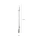 NGHIA Stainless Steel Cuticle Pusher S-506 1 Count - Double–Ended Nail Cleaner & Spoon Pusher 4