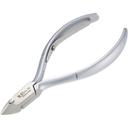 NGHIA Stainless Steel Nail Nipper M-01 1 Count - Precision Acrylic Nipper with Grey Plated Jaw, Curve Handle & Single Spring 4