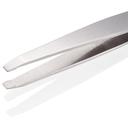 NGHIA Stainless Steel Straight Blades Tweezer N-404 1 Count - Square Tips, Thick Handle 4