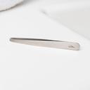 NGHIA Stainless Steel Straight Blades Tweezer N-404 1 Count - Square Tips, Thick Handle 3