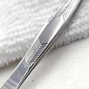 NGHIA Stainless Steel Straight Head Tweezer N-406 1 Count - Square Tips, Thin Handle for Precision Grooming 4