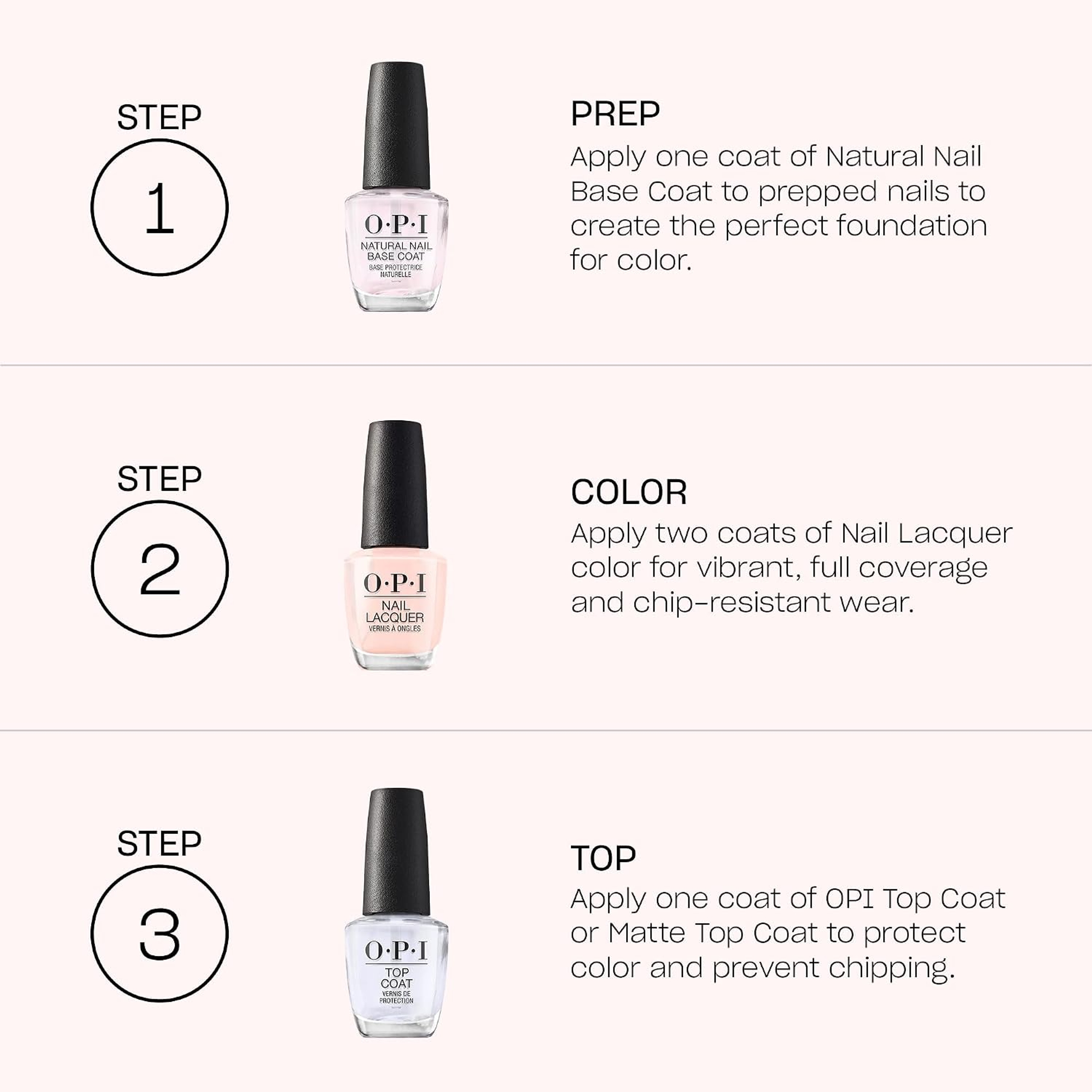 OPI Top Coat, Classic Formula, 0.5 fl.oz - Clear Nail Polish Top Coats for A Beautiful Shining Finish 5
