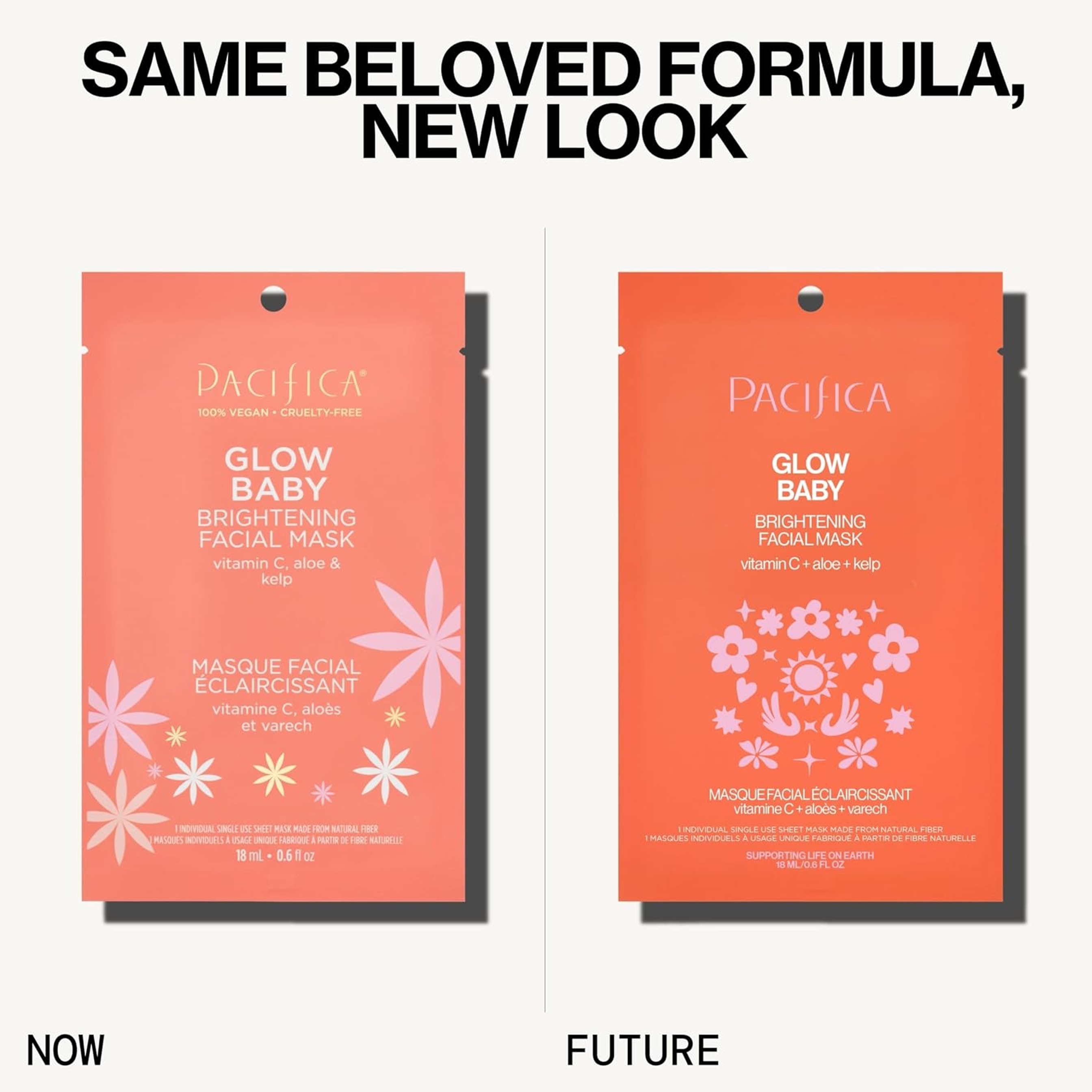 Pacifica Glow Baby Brightening Facial Mask 0.6 fl.oz - Cooling Mask for Dark Spots & Fine Lines 2