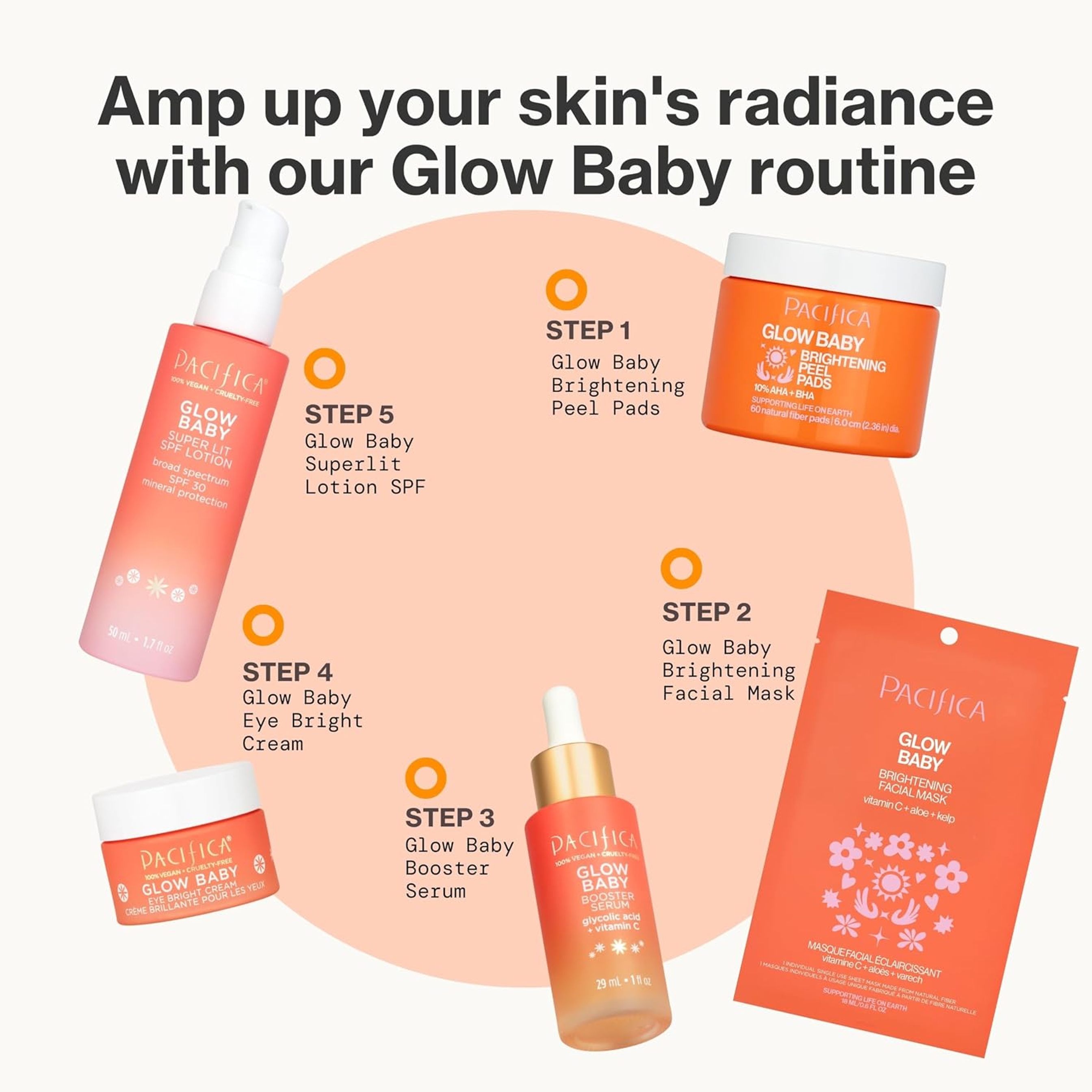 Pacifica Glow Baby Brightening Facial Mask 0.6 fl.oz - Cooling Mask for Dark Spots & Fine Lines 11