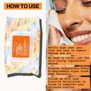 Pacifica Glowing Makeup Remover Wipes 30 Count - No Rinse Face Cleaning Towelettes with Glycolic Acid 8