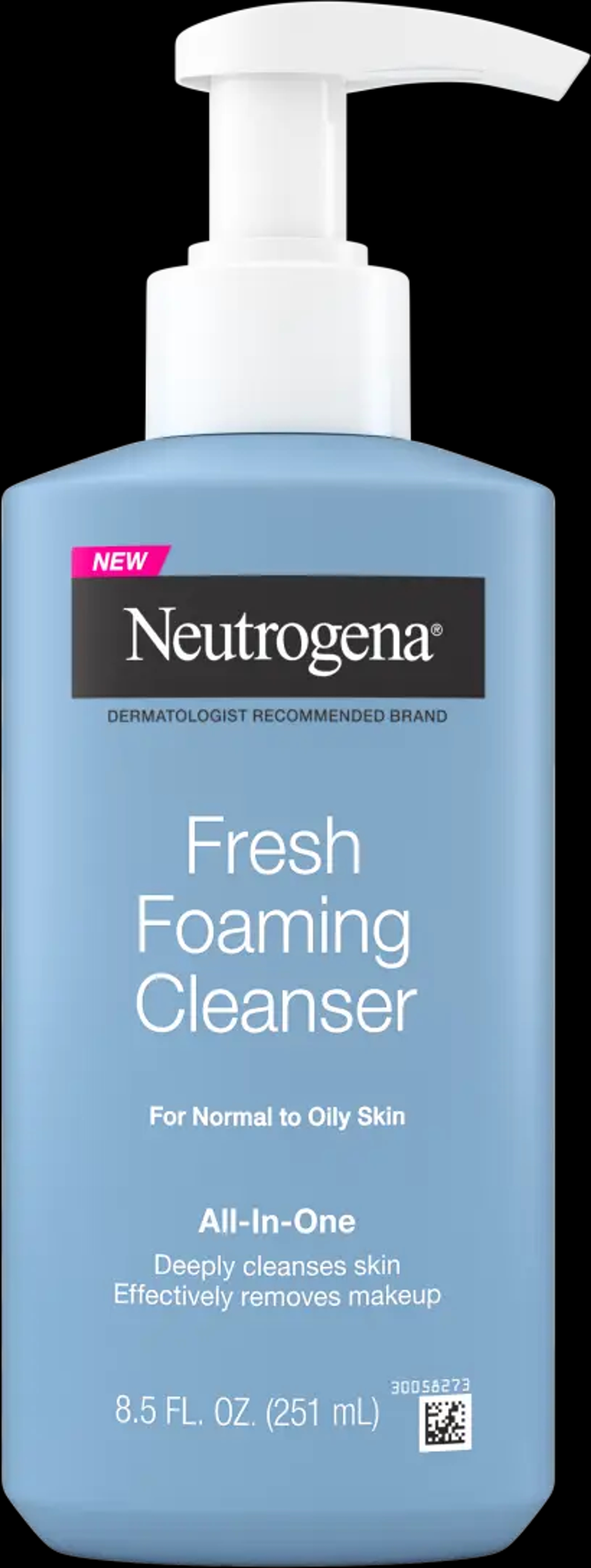 Neutrogena Fresh Foaming Cleanser 8.5 fl.oz - All-In-One Face Wash Deeply Cleanses & Removes Waterproof Makeup 2