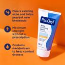 PanOxyl Acne Foaming Wash 5.5 oz - Daily Acne-Fighting Cleanser with 10% Benzoyl Peroxide, Maximum Strength 2