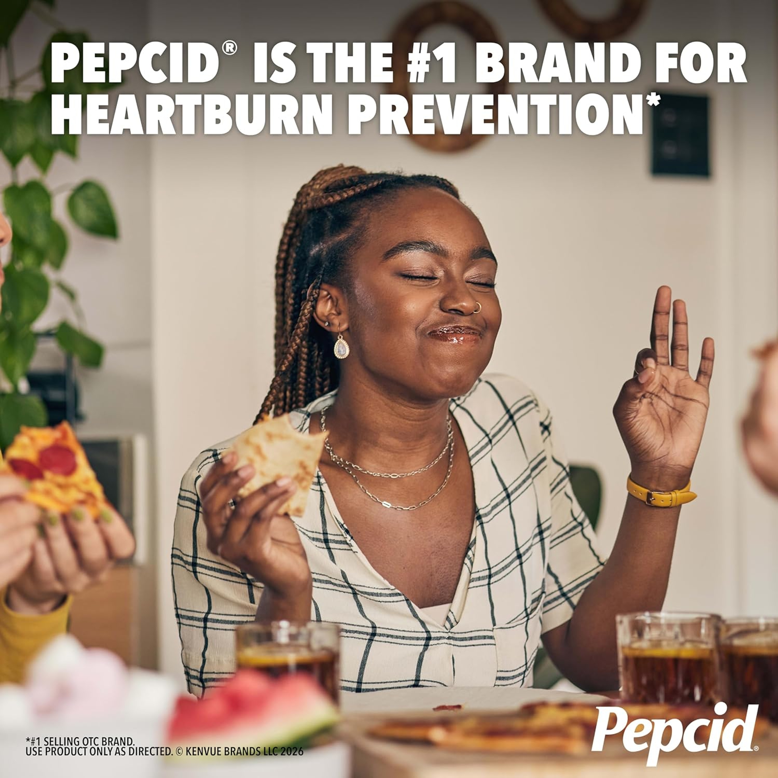 Pepcid AC Maximum Strength Tablets 50 Count - 20mg Famotidine, Prevents & Relieves Heartburn Due to Acid Indigestion 4