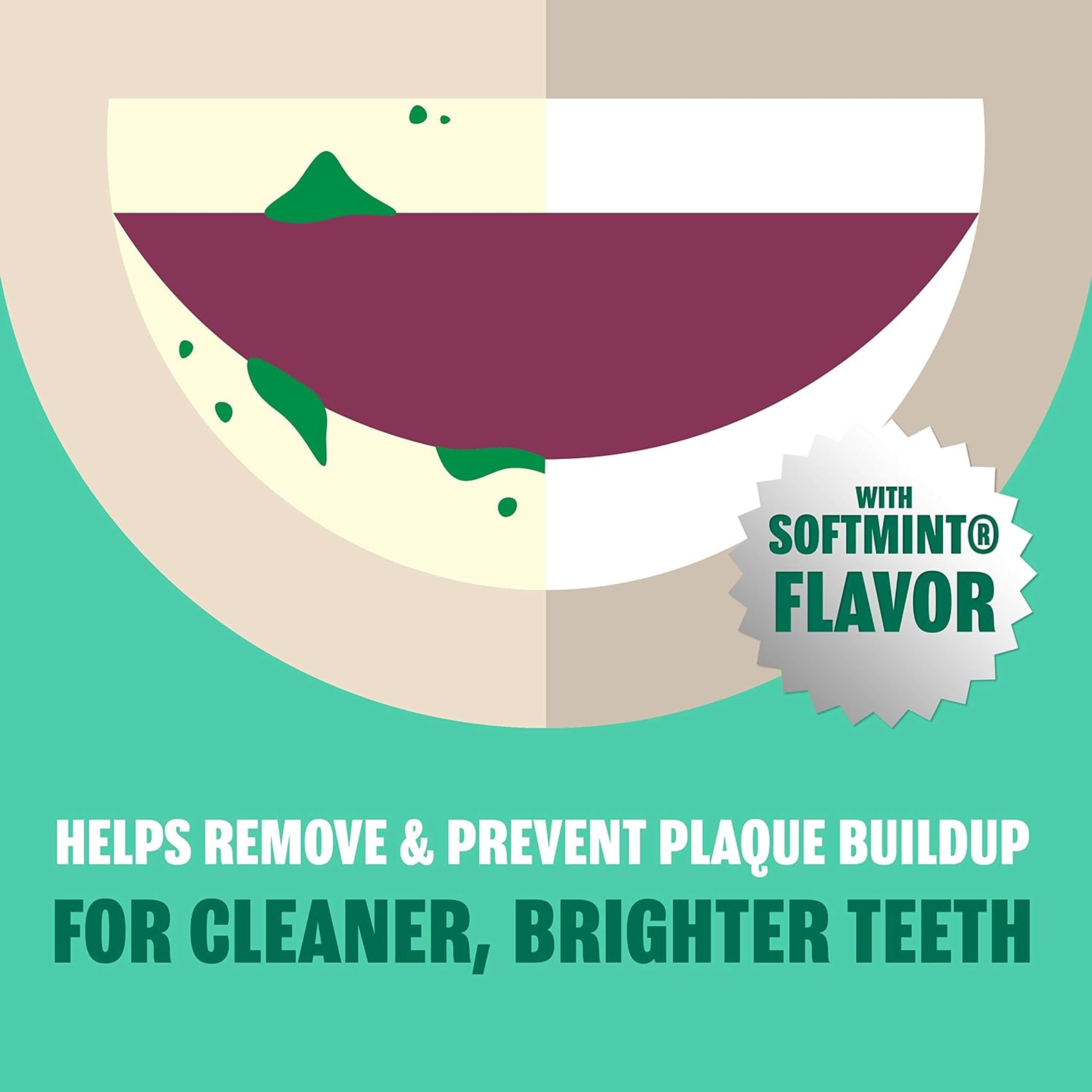 Plax Soft Mint Flavor Mouthwash 24 fl.oz - Advanced PreBrushing Dental Rinse 2