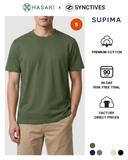 [Supima Cotton] Synctives Men's Classic Fit T-shirt 1