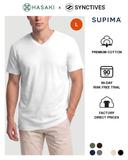 [Supima Cotton] Synctives Men’s Slim Fit V-Neck T-shirt 1
