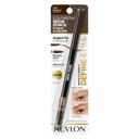 Revlon ColorStay Brow Pencil, 220 Dark Brown, 0.01 oz - Waterproof Eyebrow Pencil with a Built-in Spoolie Brush 7