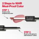 Revlon ColorStay Overtime Lipcolor, 350 Bare Maximum, 0.07 fl.oz - Dual-Ended Liquid Lipstick with Clear Lip Gloss 5