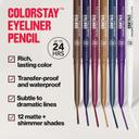 Revlon ColorStay Pencil Eyeliner, 206 Jade, 0.01 oz - Long-Wear Eyeliner with Built-In Sharpener, Smudge-Proof 6