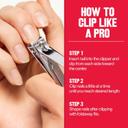 Revlon Nail Clipper 1 Count - File & Curved Blade for Accurate, Easy Trimming & Grooming 4