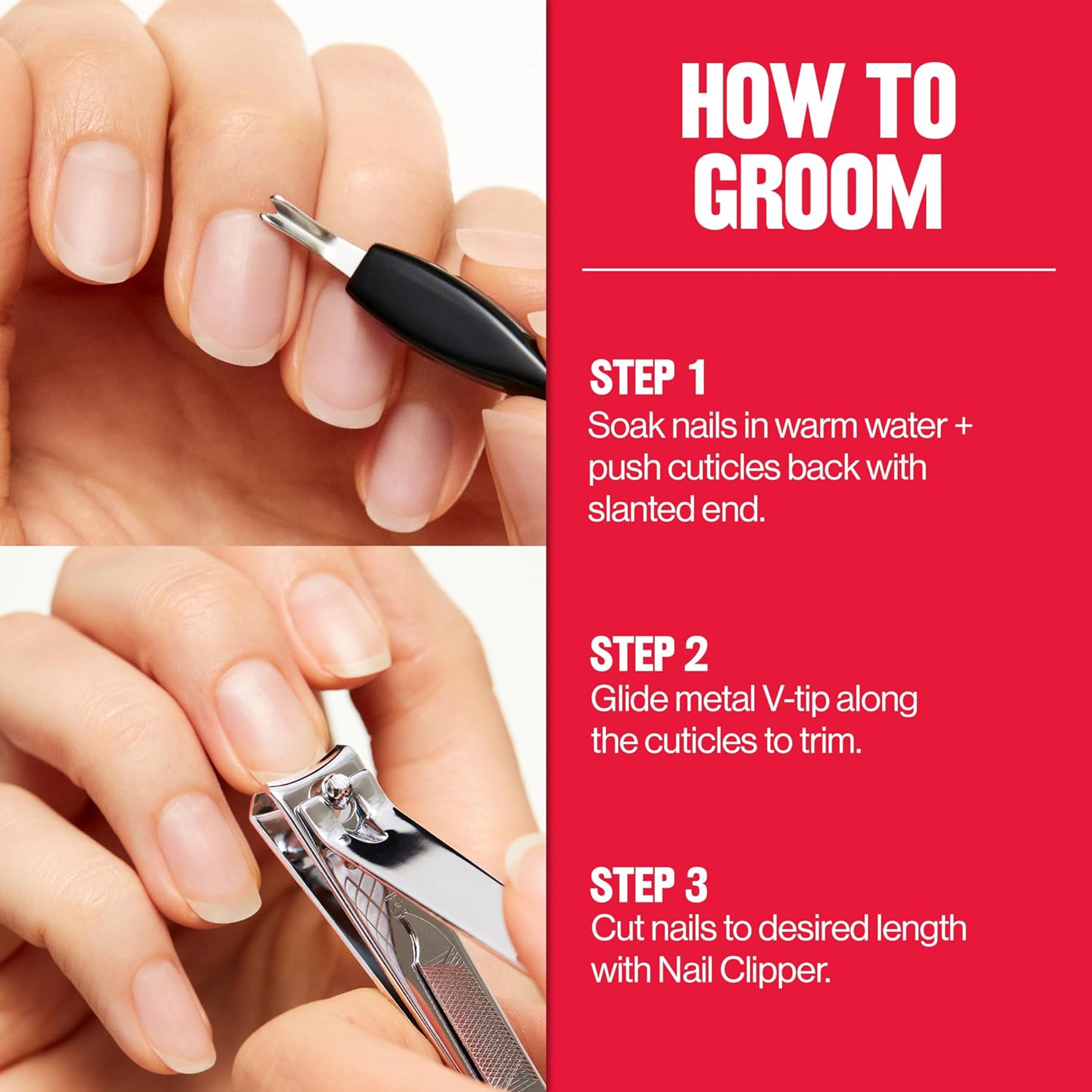 Revlon Nail Clipper 1 Count - File & Curved Blade for Accurate, Easy Trimming & Grooming 5