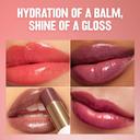 Revlon Super Lustrous Glass Shine Balm, 008 Rum Raisin, 0.11 oz - Sheer Glossy Tinted Lip Balm with Hyaluronic Acid 5