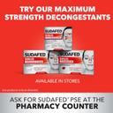 Sudafed PE Head Congestion Plus Mucus Relief Tablets for Sinus Pressure, Congestion and Headache, Non-Drowsy Decongestant with Acetaminophen, Guaifenesin, Phenylephrine HCI, 24 ct 5