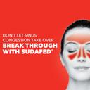 Sudafed PE Head Congestion Plus Mucus Relief Tablets for Sinus Pressure, Congestion and Headache, Non-Drowsy Decongestant with Acetaminophen, Guaifenesin, Phenylephrine HCI, 24 ct 3