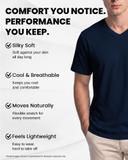 [Supima Cotton] Synctives Men’s Slim Fit V-Neck T-shirt 4