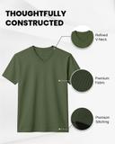 [Supima Cotton] Synctives Men’s Slim Fit V-Neck T-shirt 5