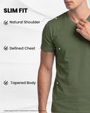 [Supima Cotton] Synctives Men’s Slim Fit V-Neck T-shirt 7
