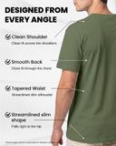 [Supima Cotton] Synctives Men’s Slim Fit V-Neck T-shirt 8